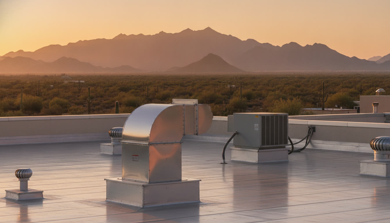 Rooftop exhaust fan